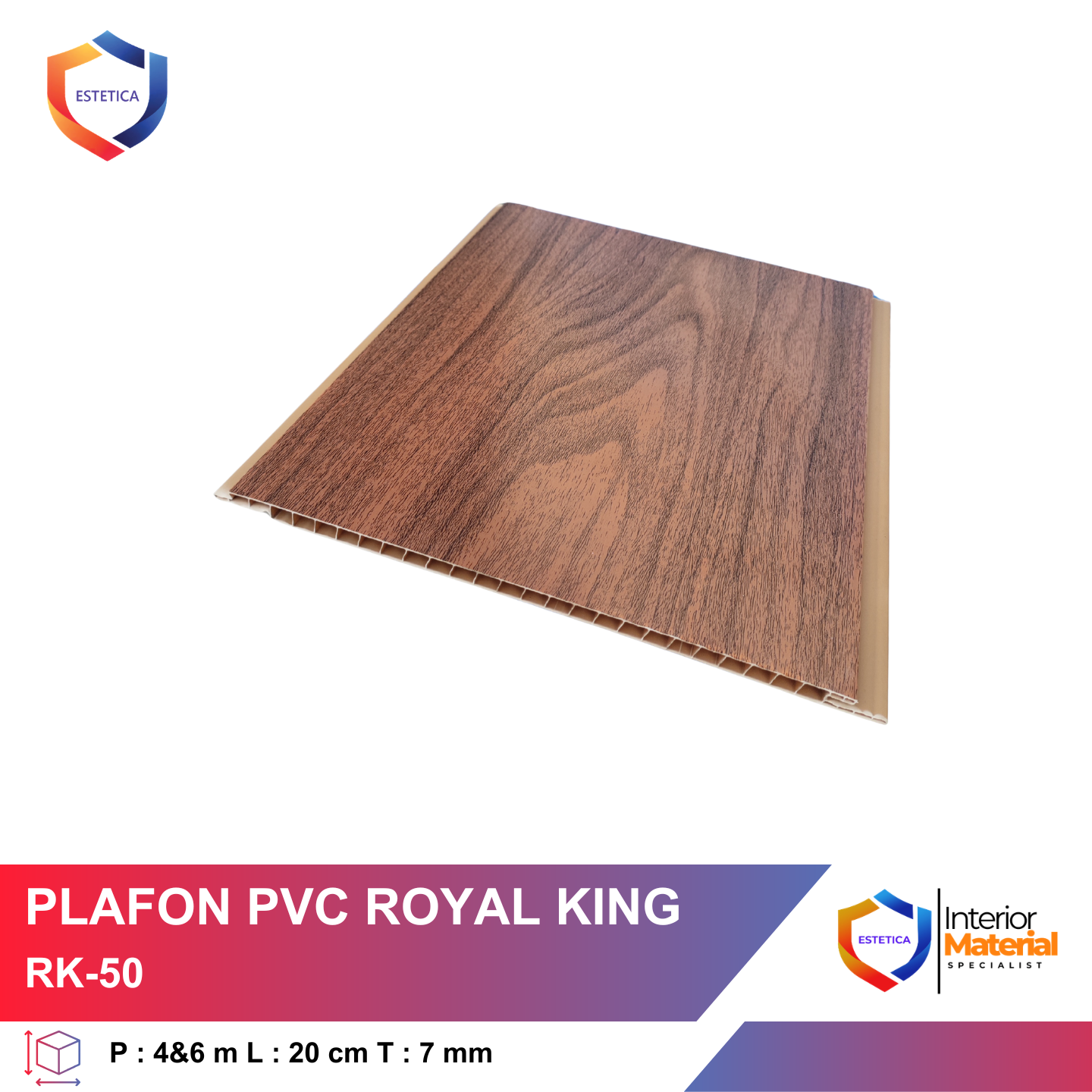 Plafon PVC Royal King RK-50