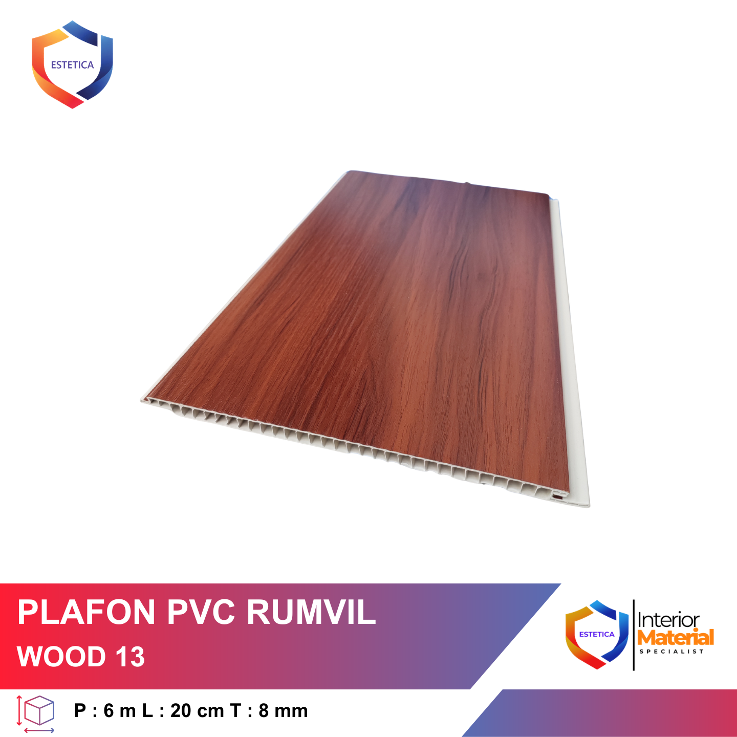Plafon PVC Rumvil Wood 13