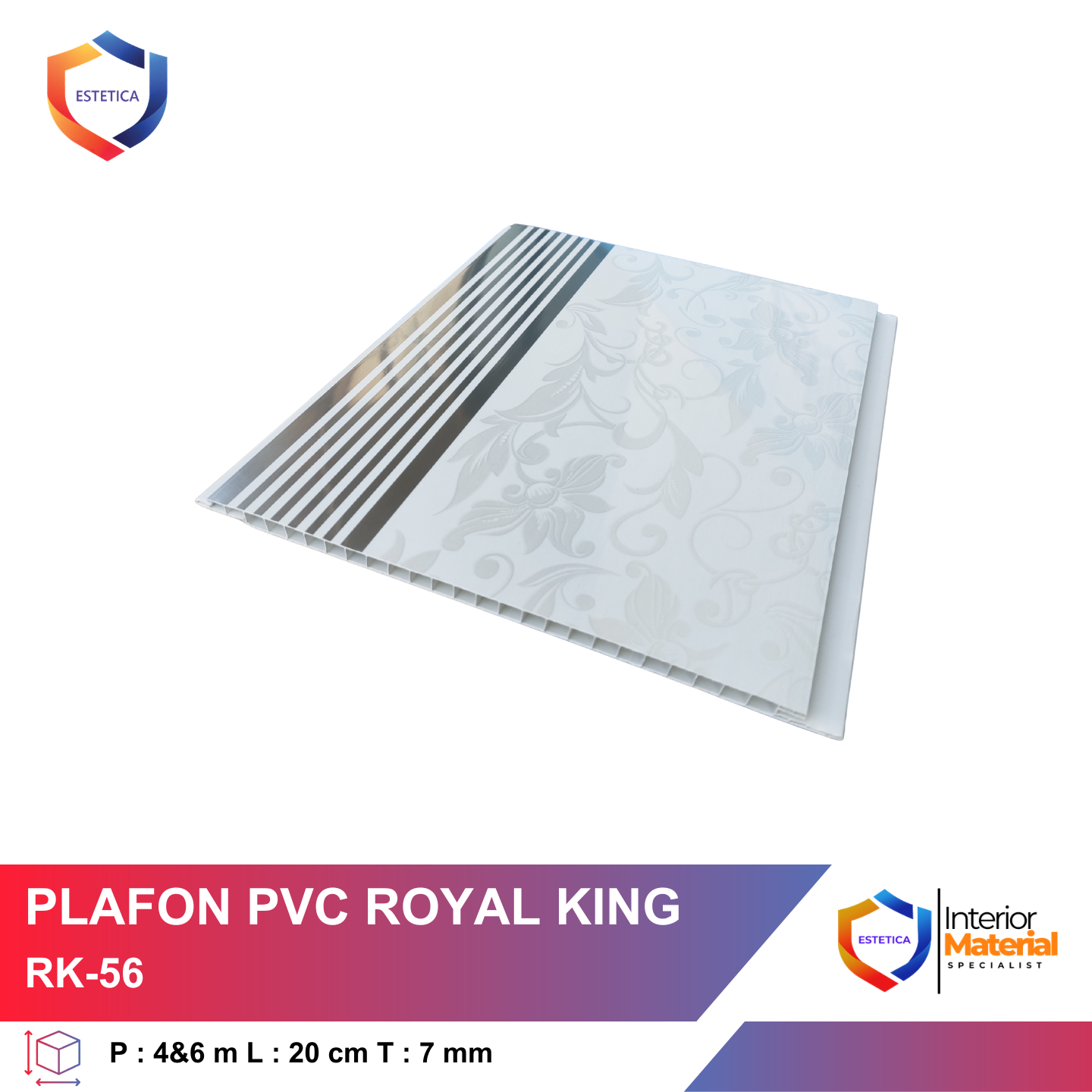 Plafon PVC Royal King RK-56