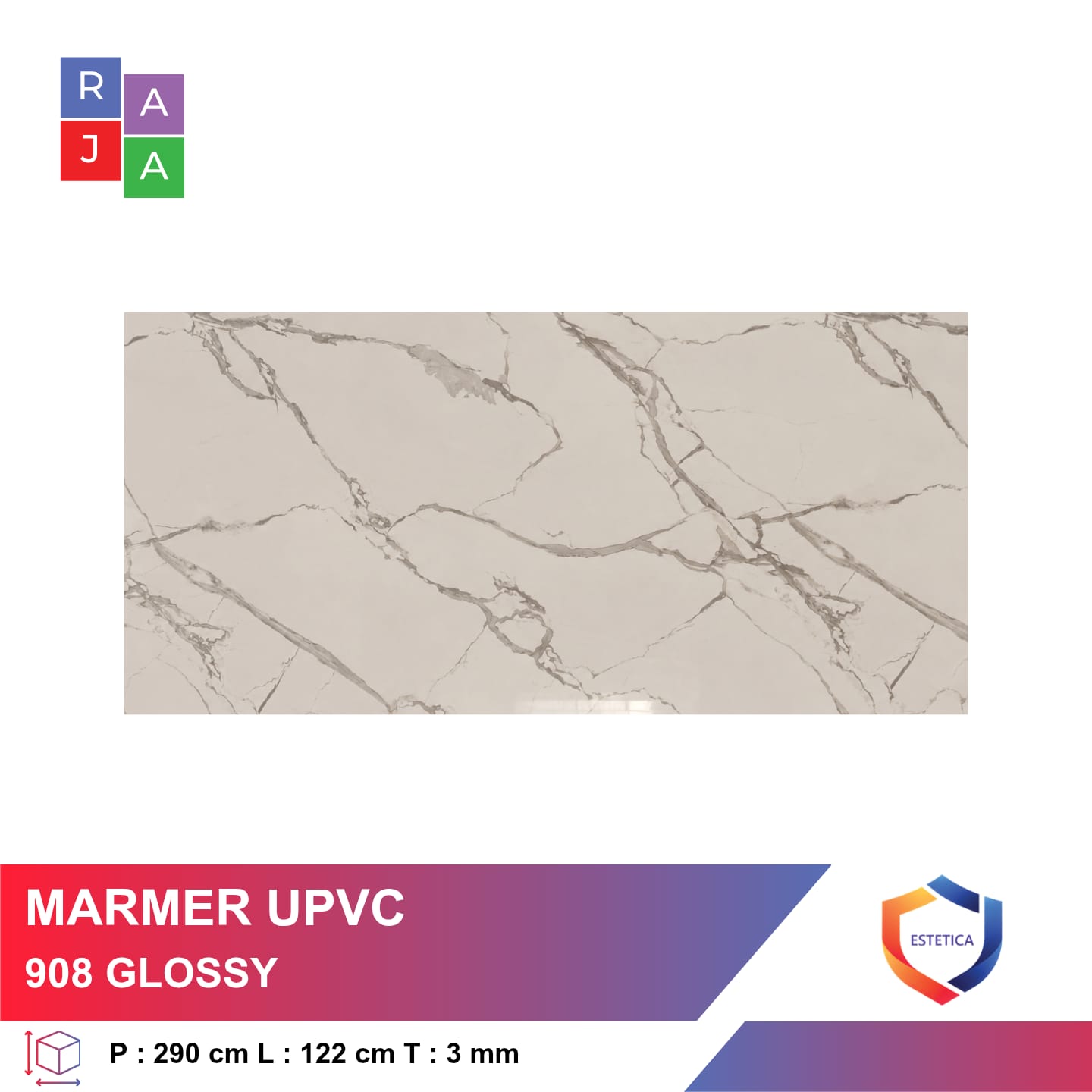 Marmer UPVC 908 Glossy