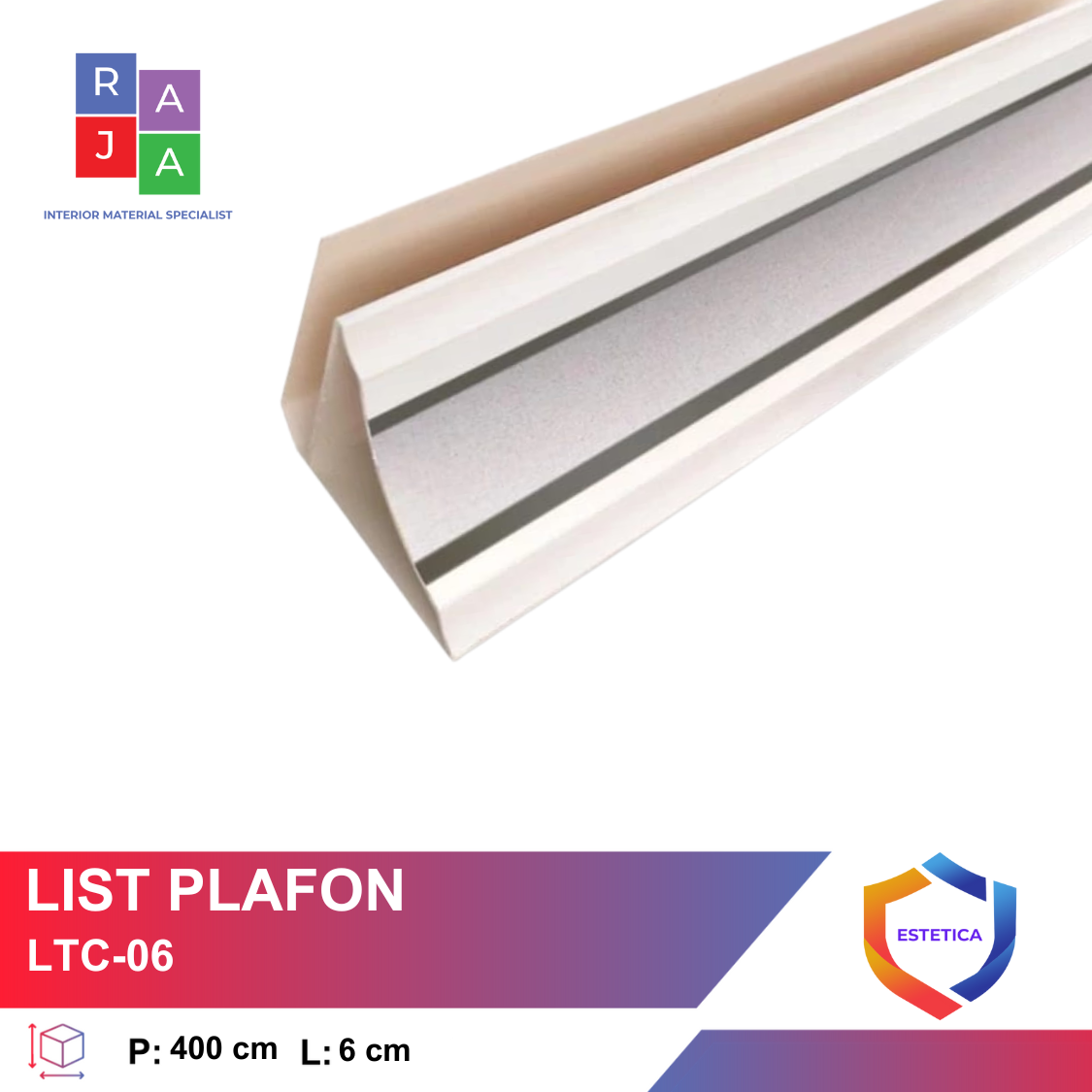 Varian Lis dinding Plafon 