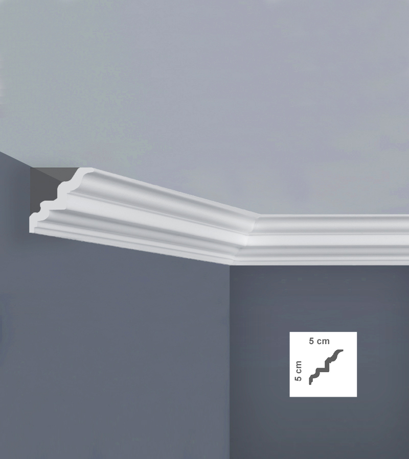 Cornisă decorativă tavan din polistiren I732