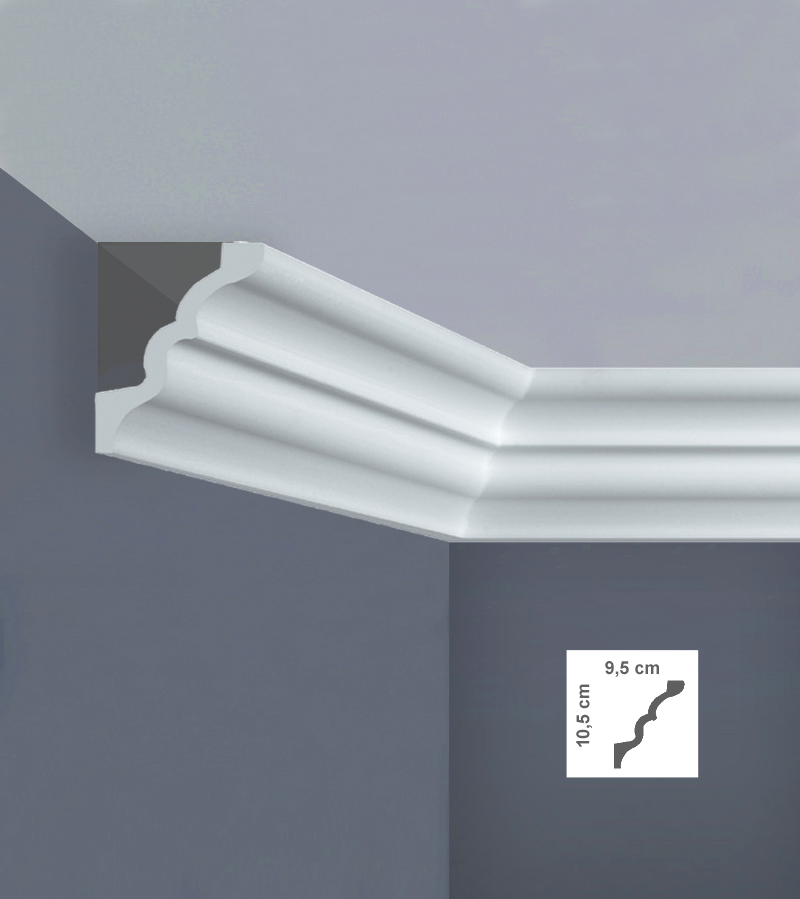 Cornisă decorativă din polistiren I775