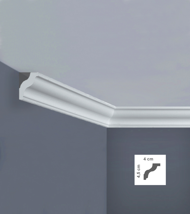 Baghetă de tavan din polistiren I760