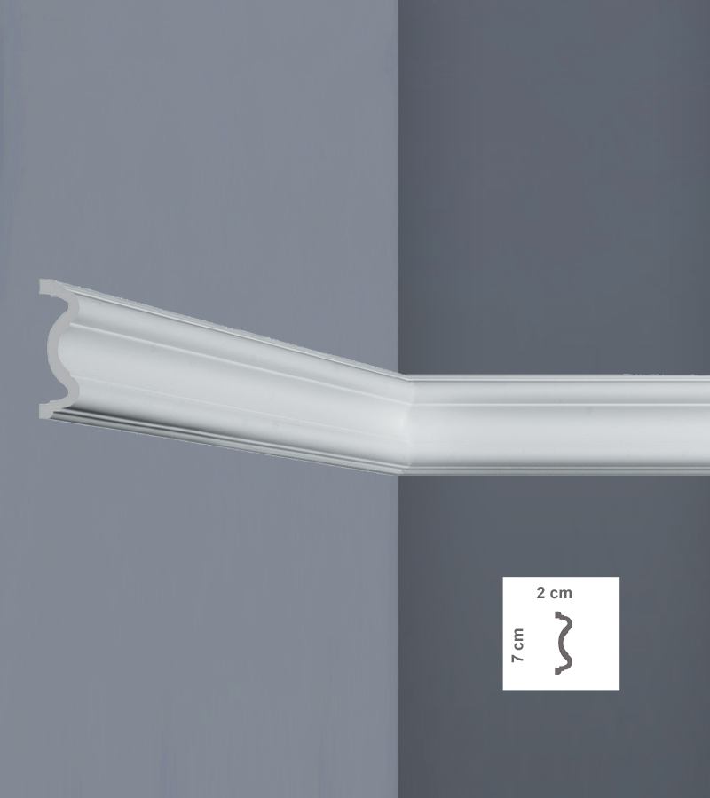 Brau decorativ polimer dur L7020 - A70W