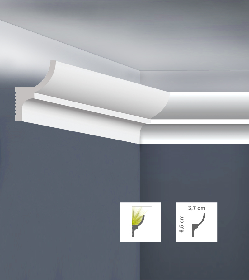 Profile decorativ pentru tavan