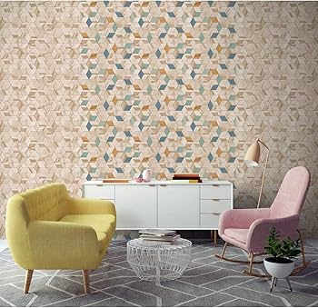 Tapet geometric decorativ