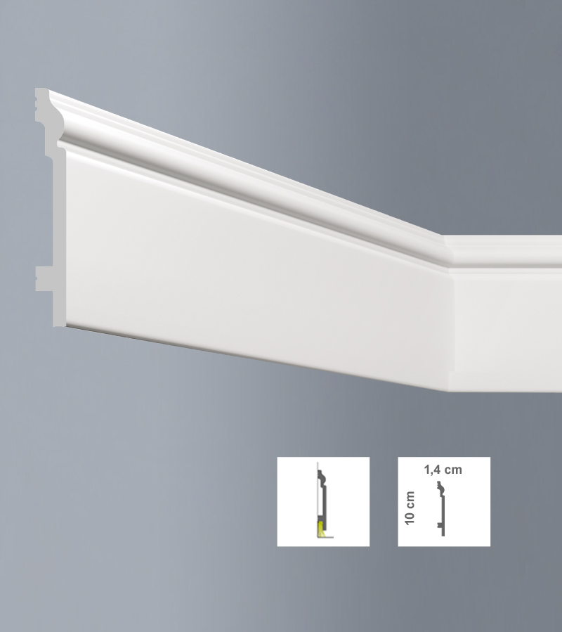 Plinta decorativa din polimer dur L10014 - NF99