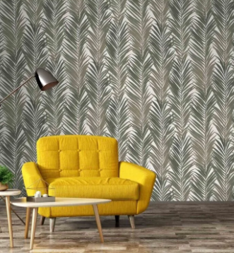 Tapet decorativ cu model frunziş