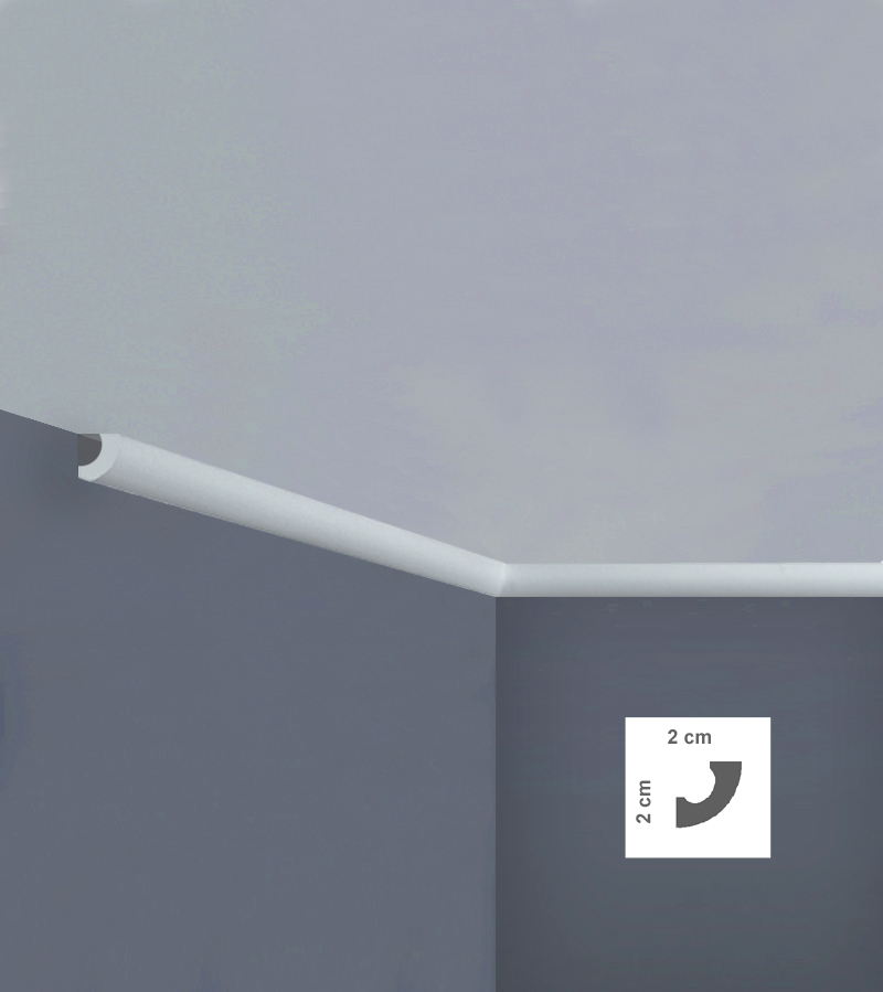 Cornișă decorativă din polistiren tavan I816