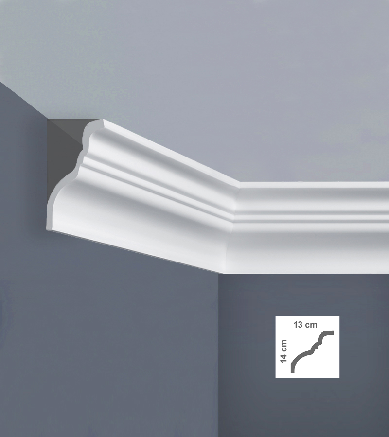 Baghetă decorativă tavan din polistiren I793