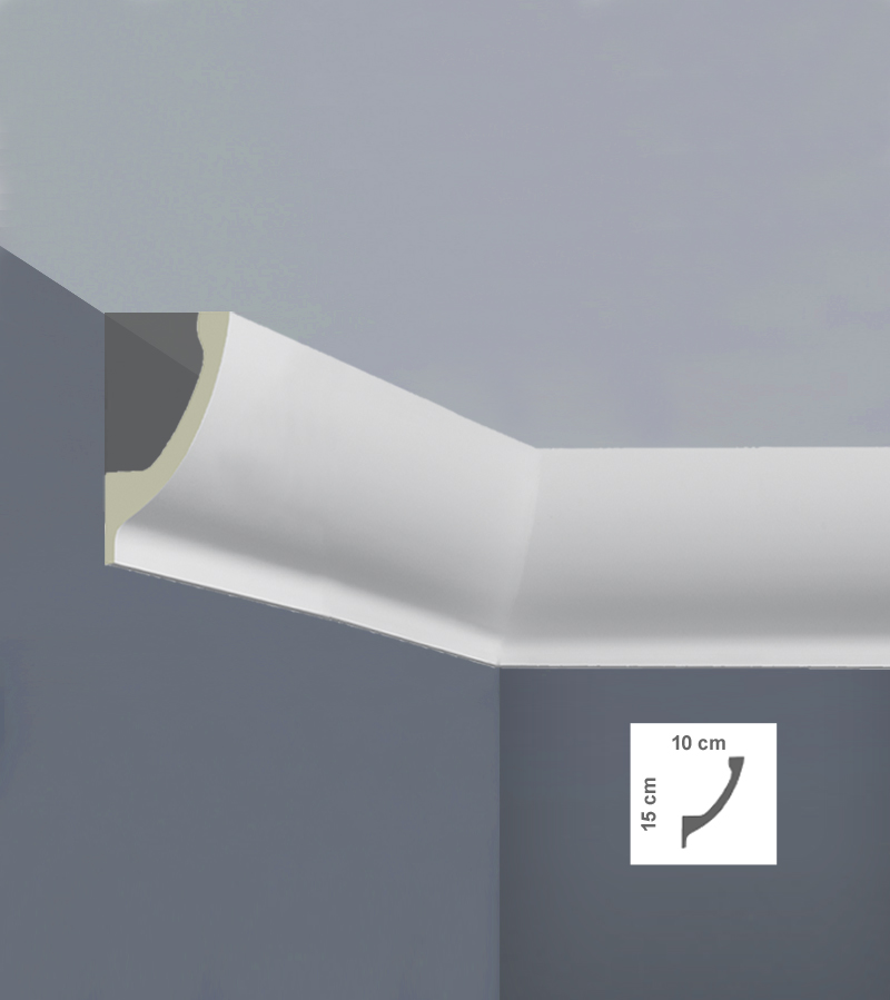 Cornisa decorativă din poliuretan LED C3216