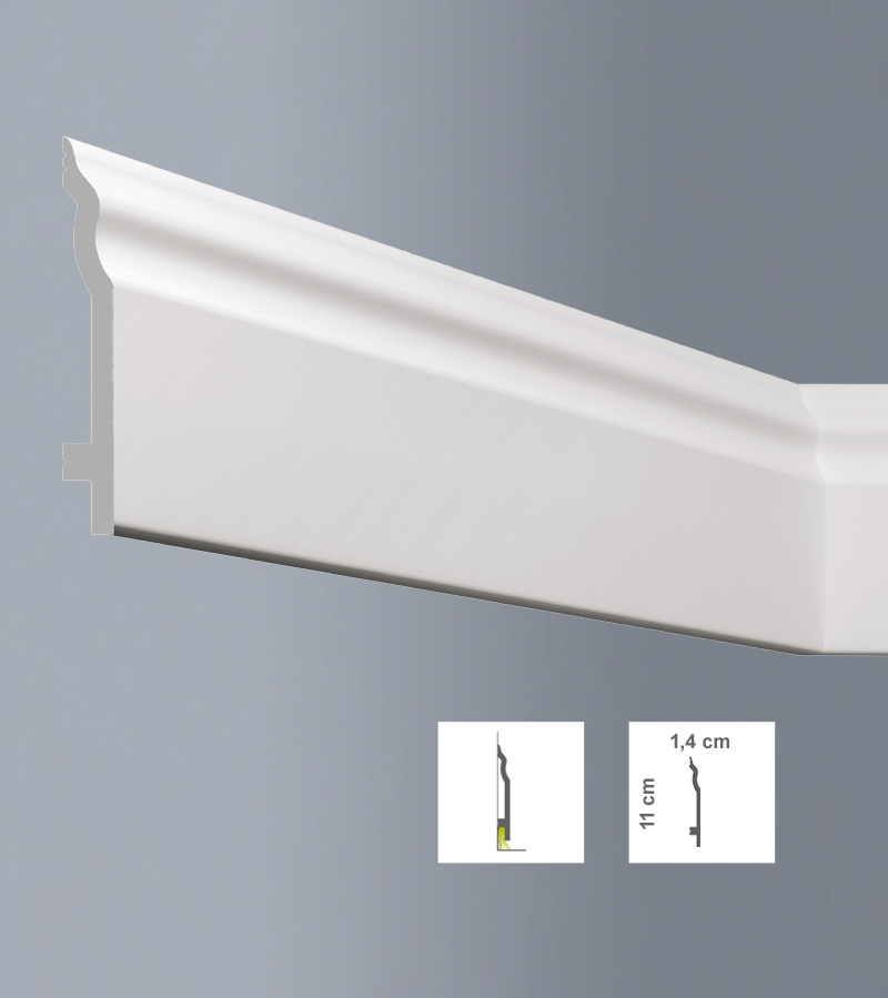 Plinta din polimer dur L11014 - NF108