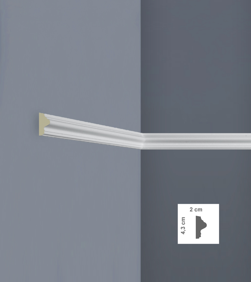 Profil decorativ perete