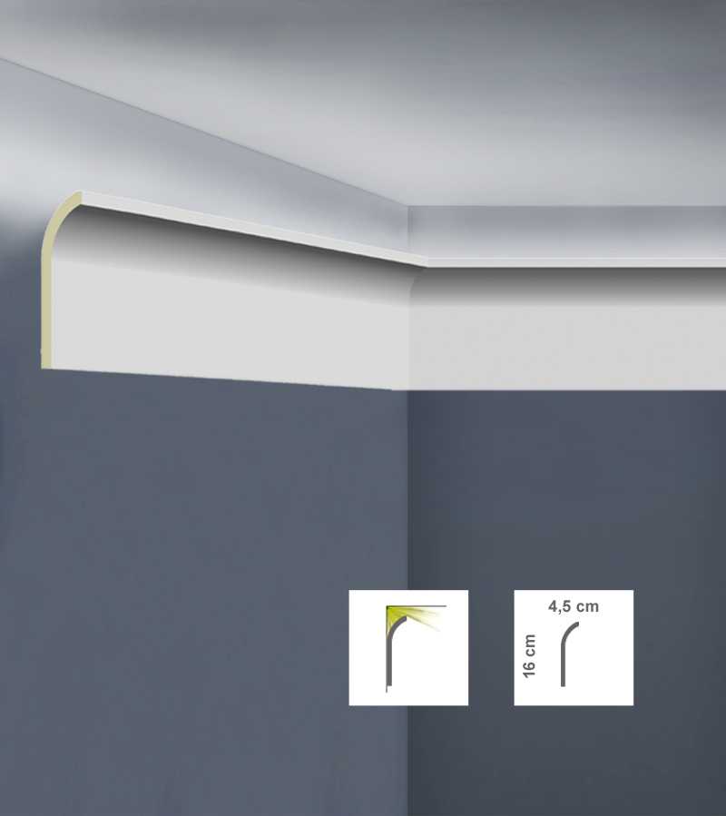 Profil tavan decorativ din poliuretan C3160L
