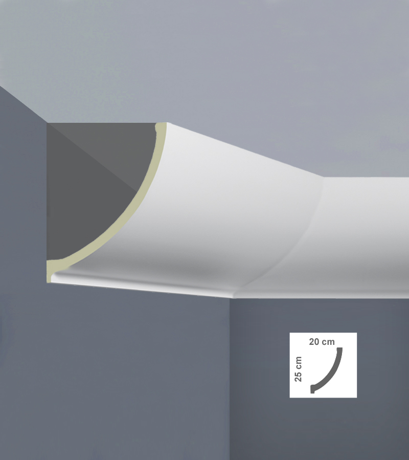 Cornisă tavan decorativă poliuretan C3218