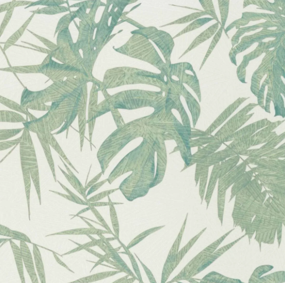 Tapet tropical cu frunze verzi 29403