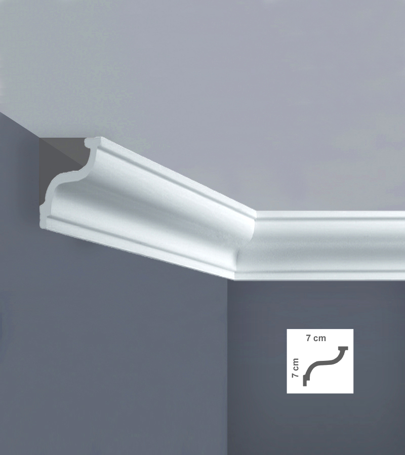 Cornisă decorativă tavan din polistiren I761
