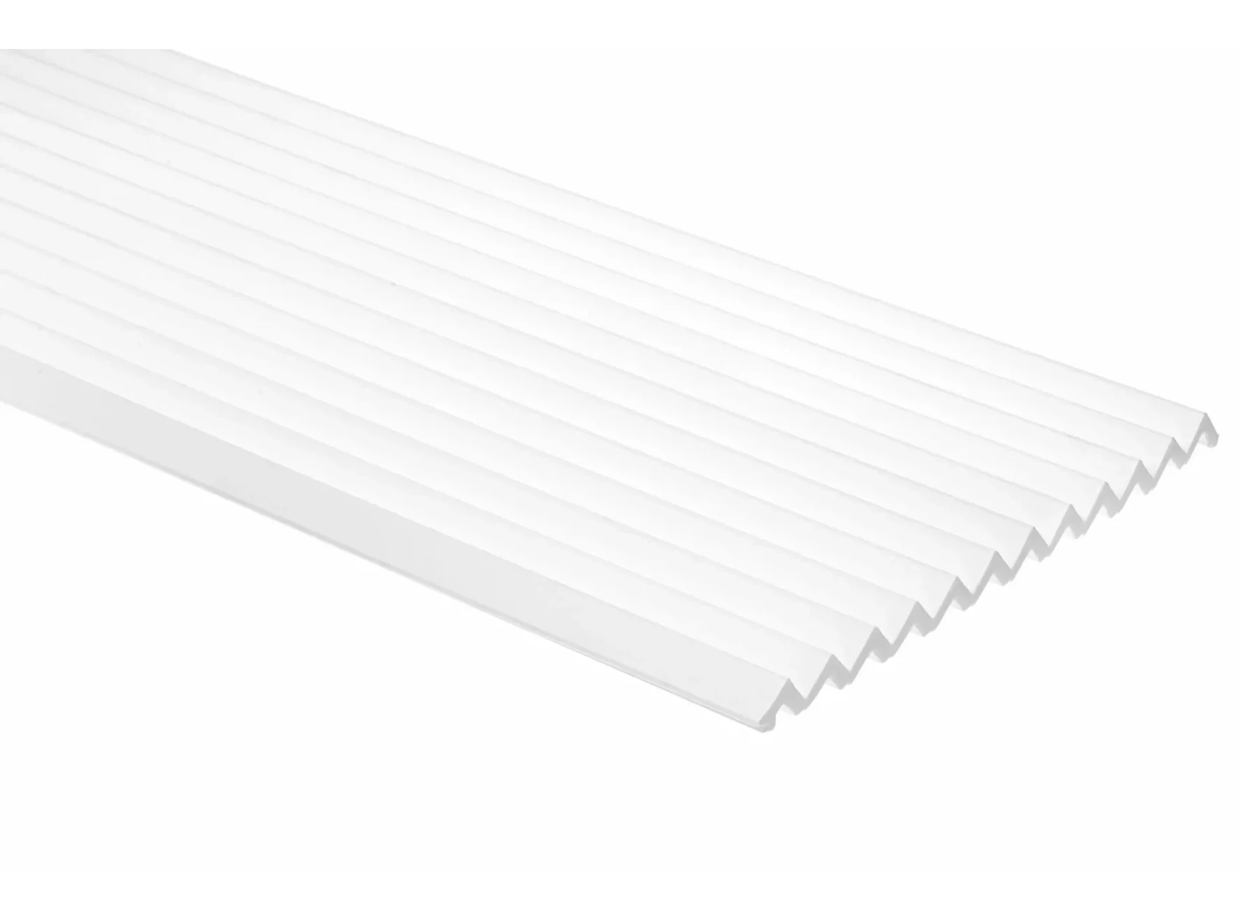 Panou decorativ riflat din polimer dur, vopsibil, WPO03 VIVID