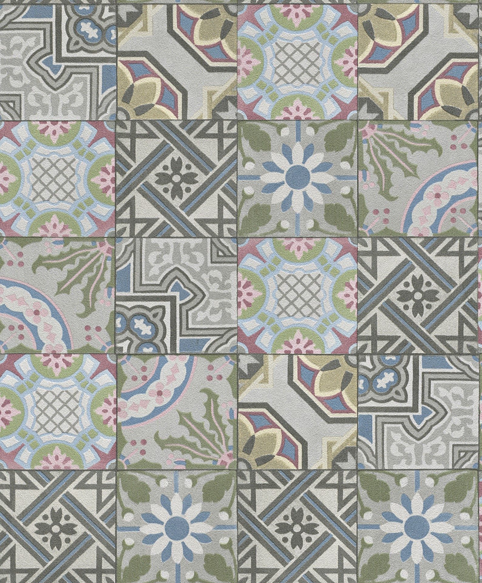 Tapet design patchwork 526301