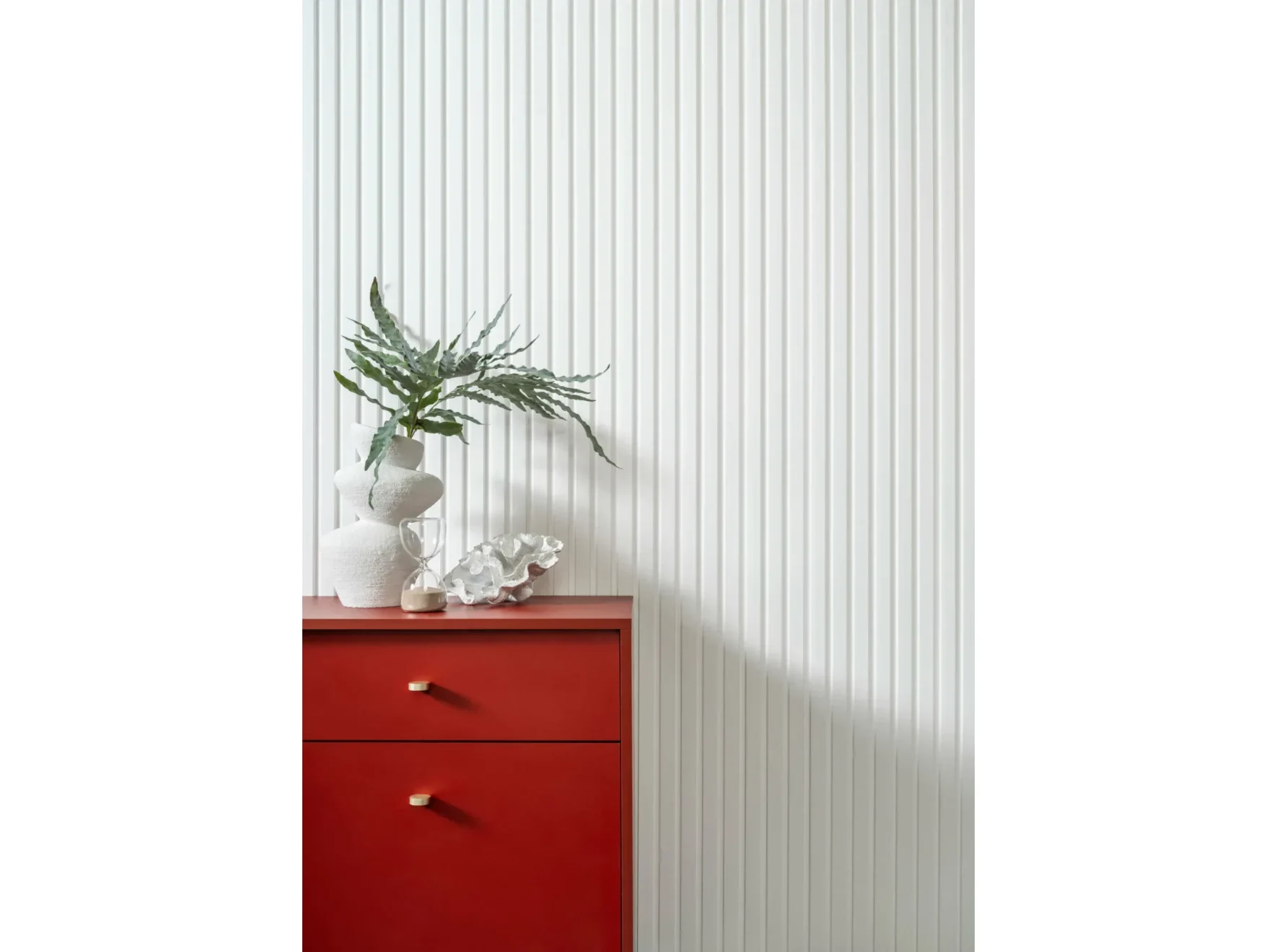 Panou decorativ riflat din polimer dur MEDIO