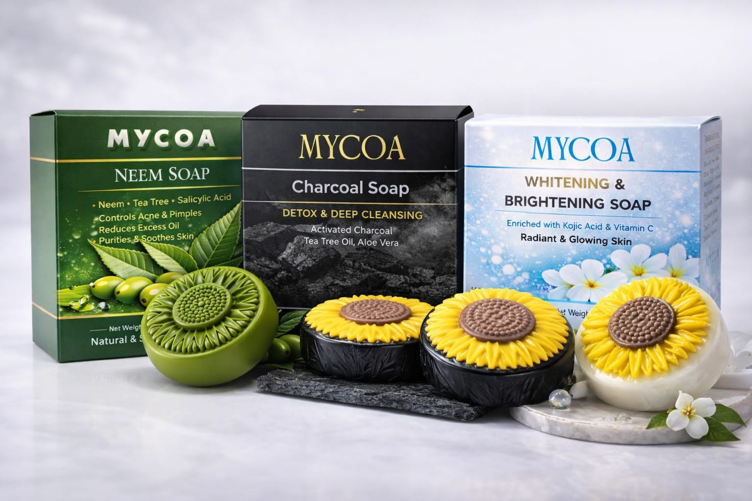 MYCOA Charcoal Soap