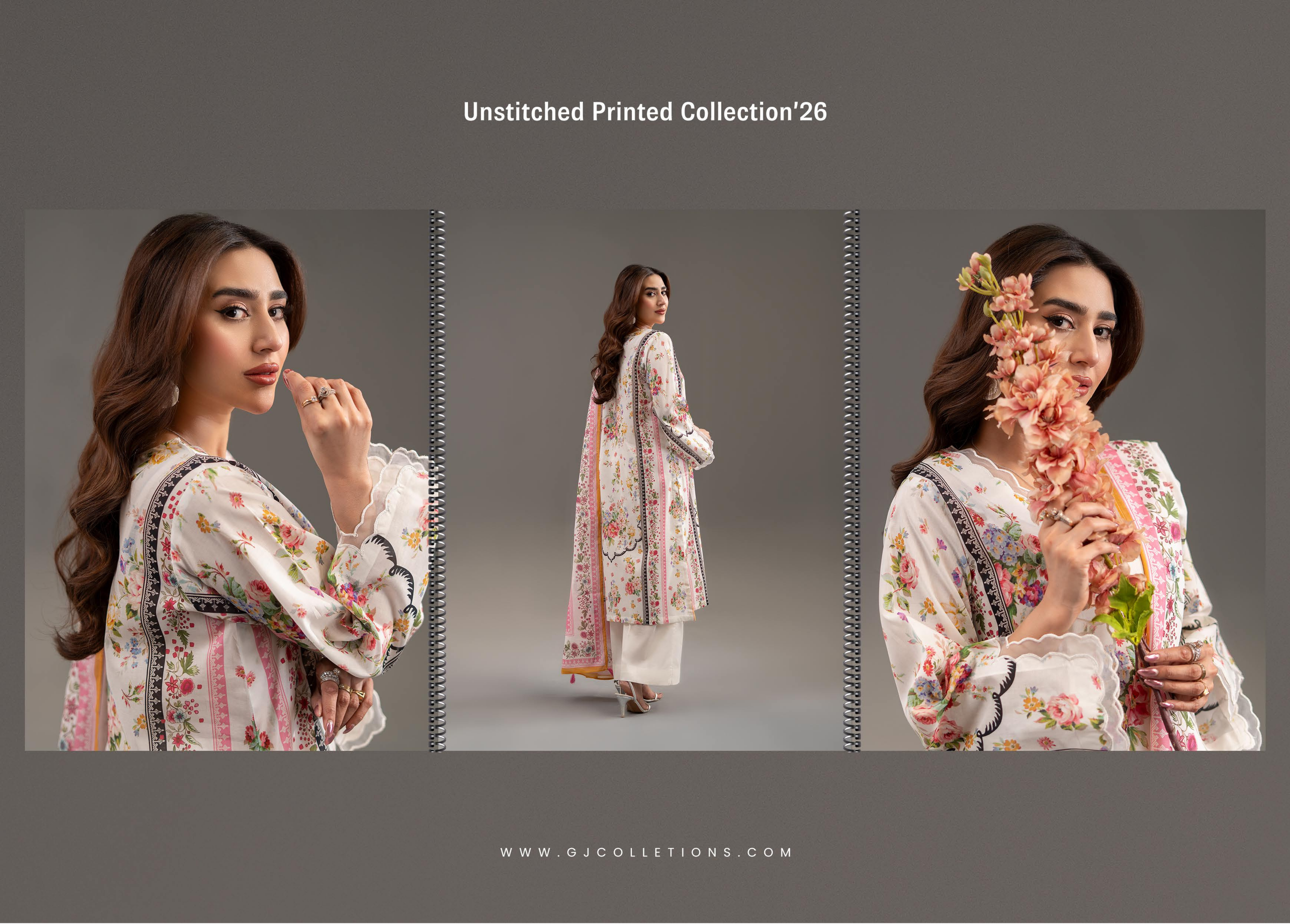 Selin Printed Lawn Suit