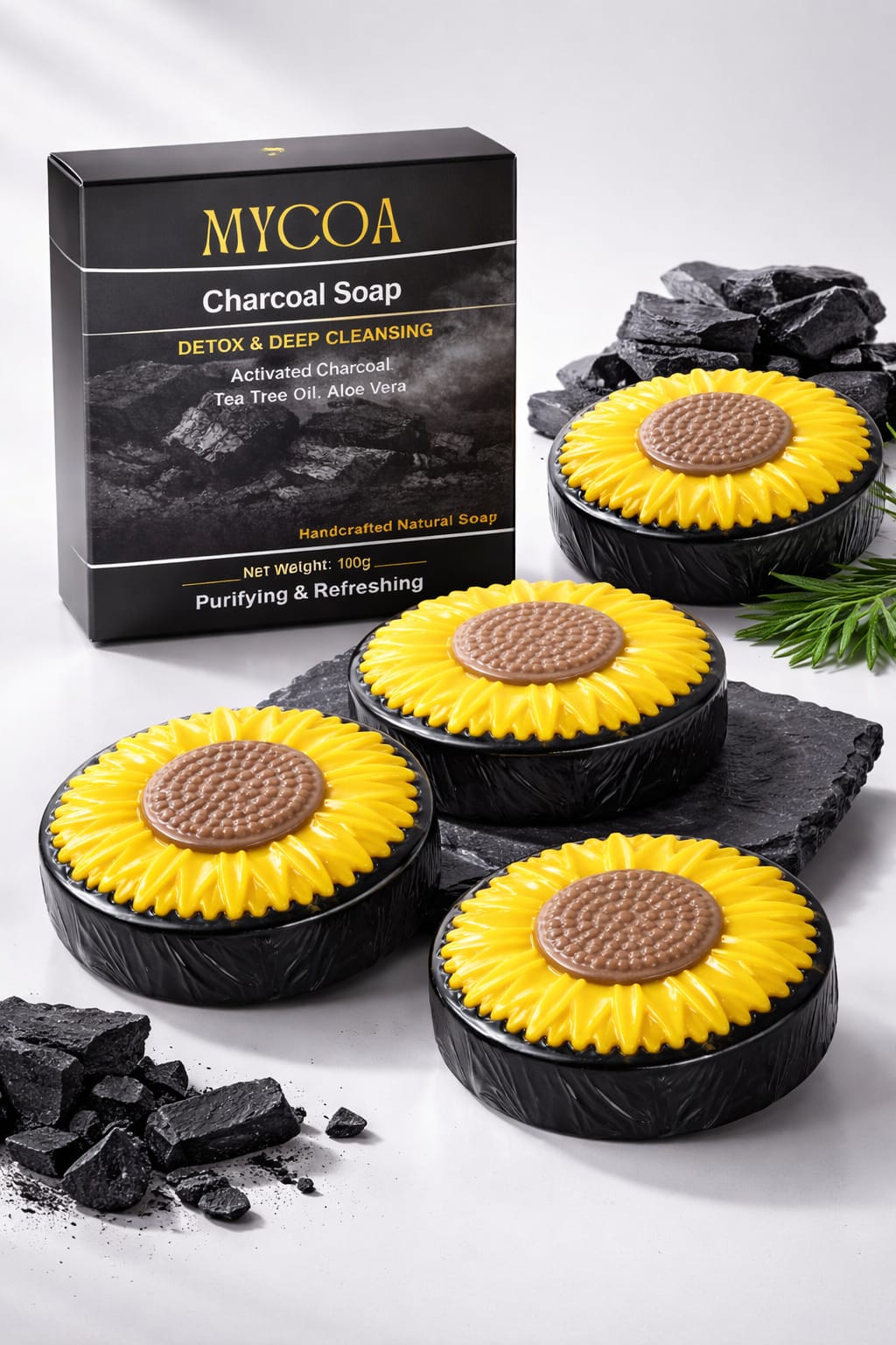 MYCOA Charcoal Soap