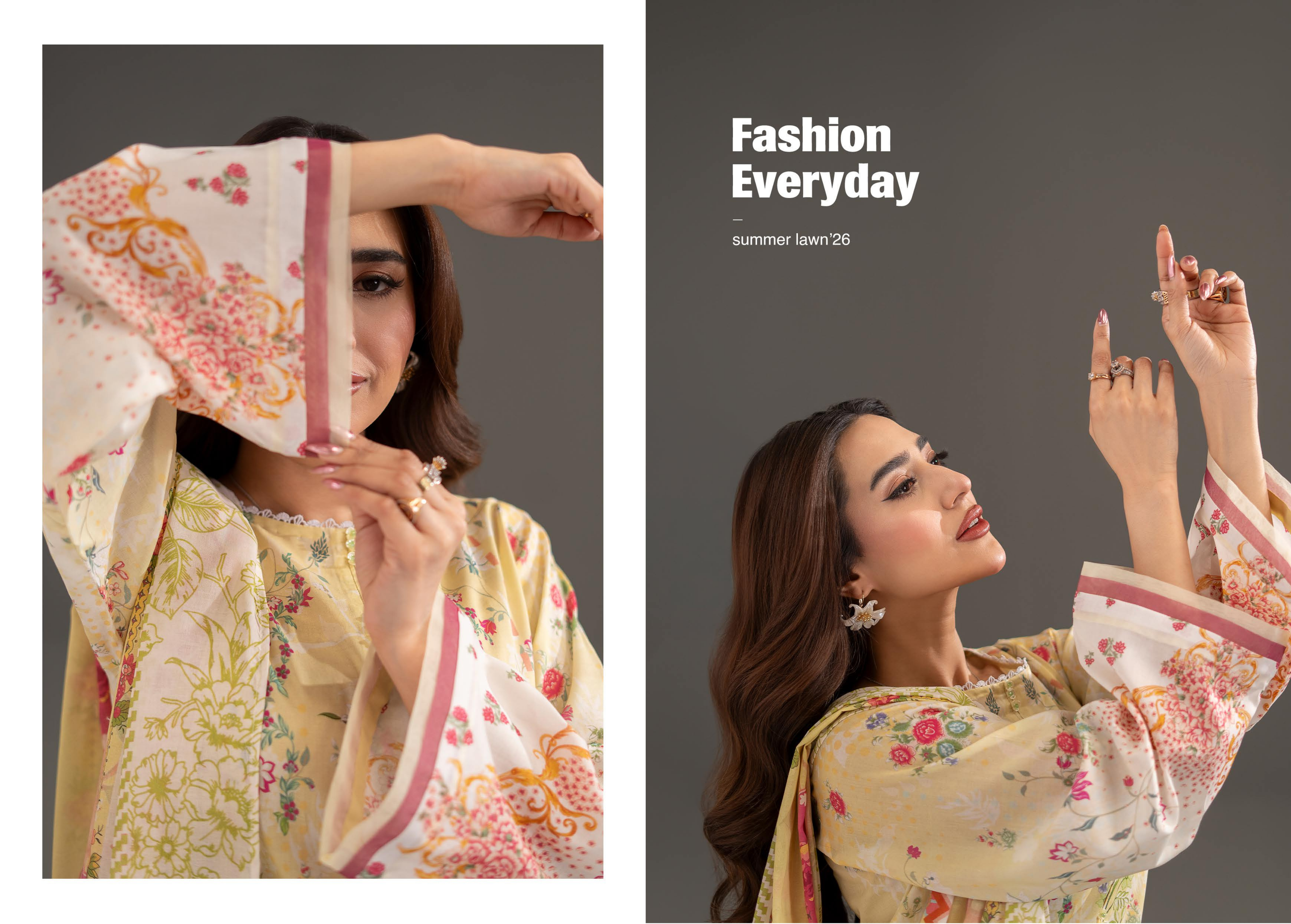 Selin Printed Lawn Suit