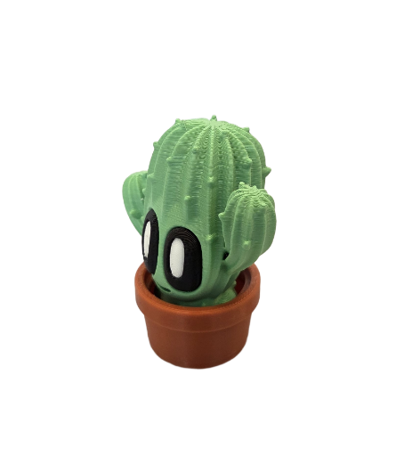 Cactus beeldje – schattige 3D geprinte decoratie