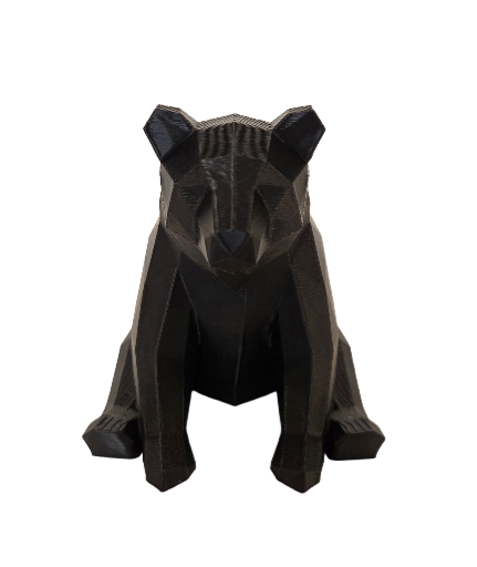 Lowpoly beer – 3D geprint beeldje