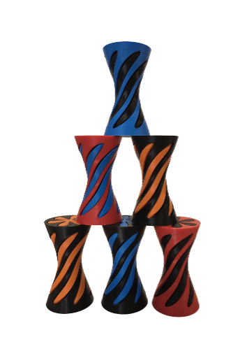 Fidget zandloper – 3D-geprint fidget object