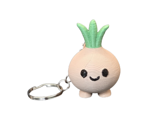 Ui sleutelhanger – schattig 3D geprint figuurtje