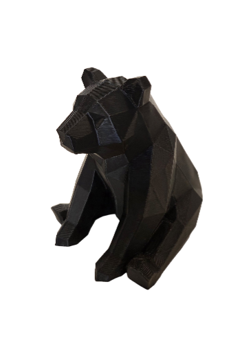 Lowpoly beer – 3D geprint beeldje