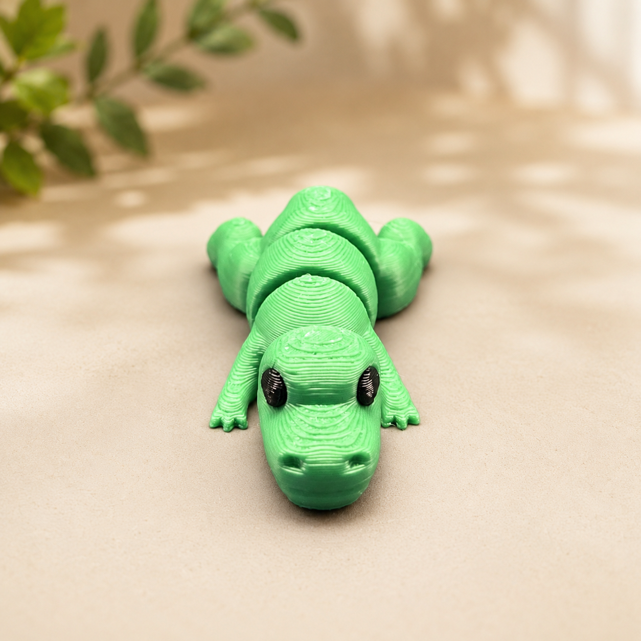 Flexi T-rex – beweegbaar 3D-geprint figuur / sleutelhanger