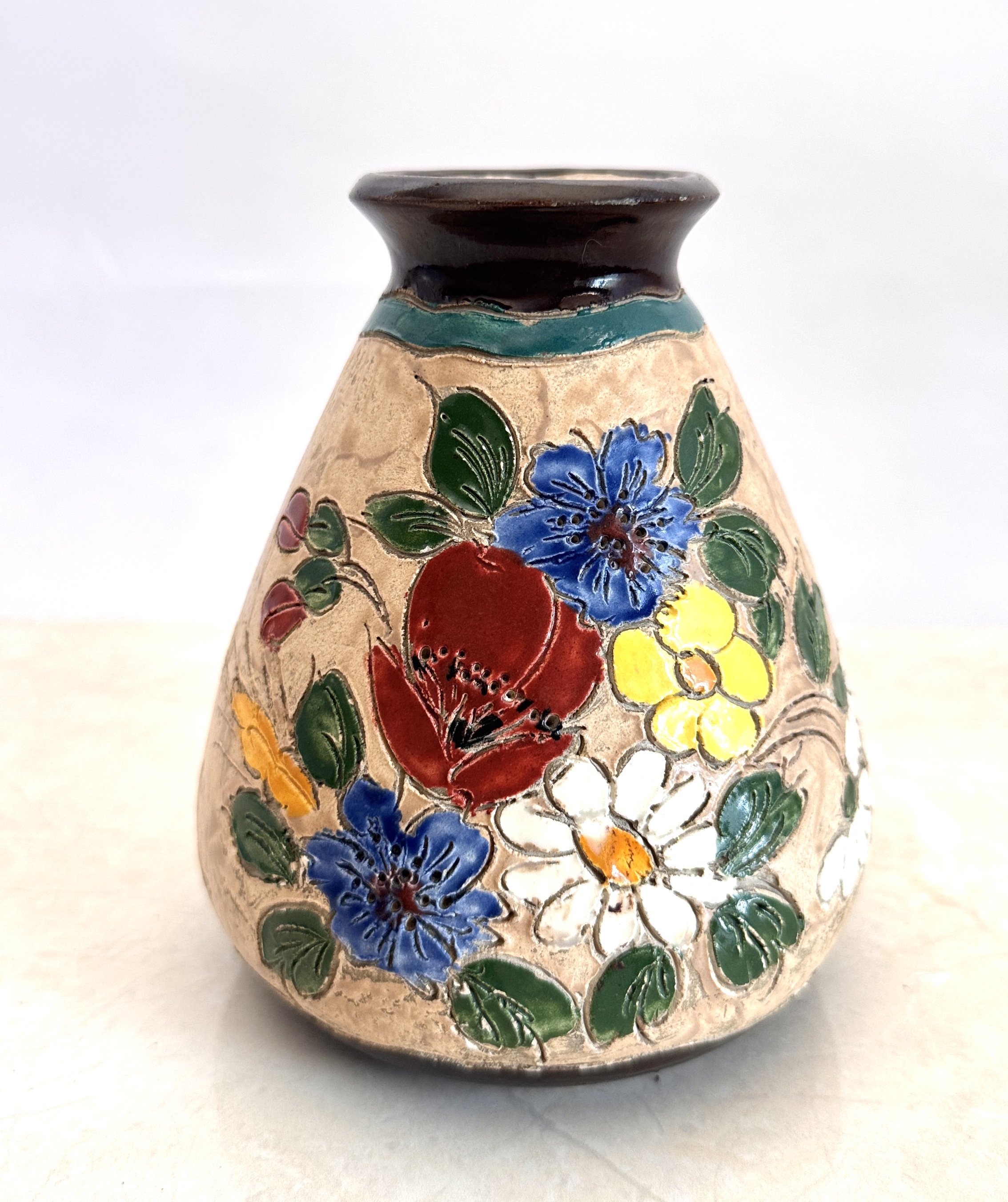 Lote 79- VALLAURIS- Jarron de ceramica 70/80 eur