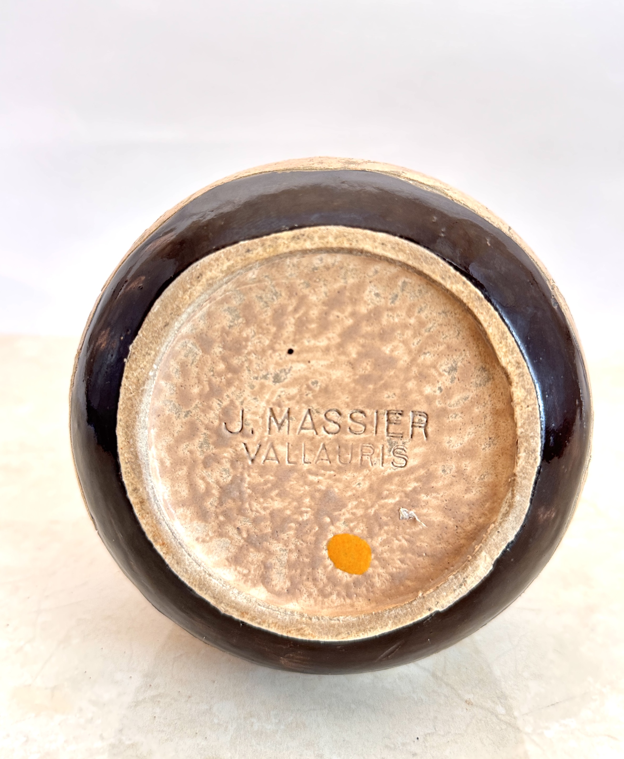 Lote 79- VALLAURIS- Jarron de ceramica 70/80 eur