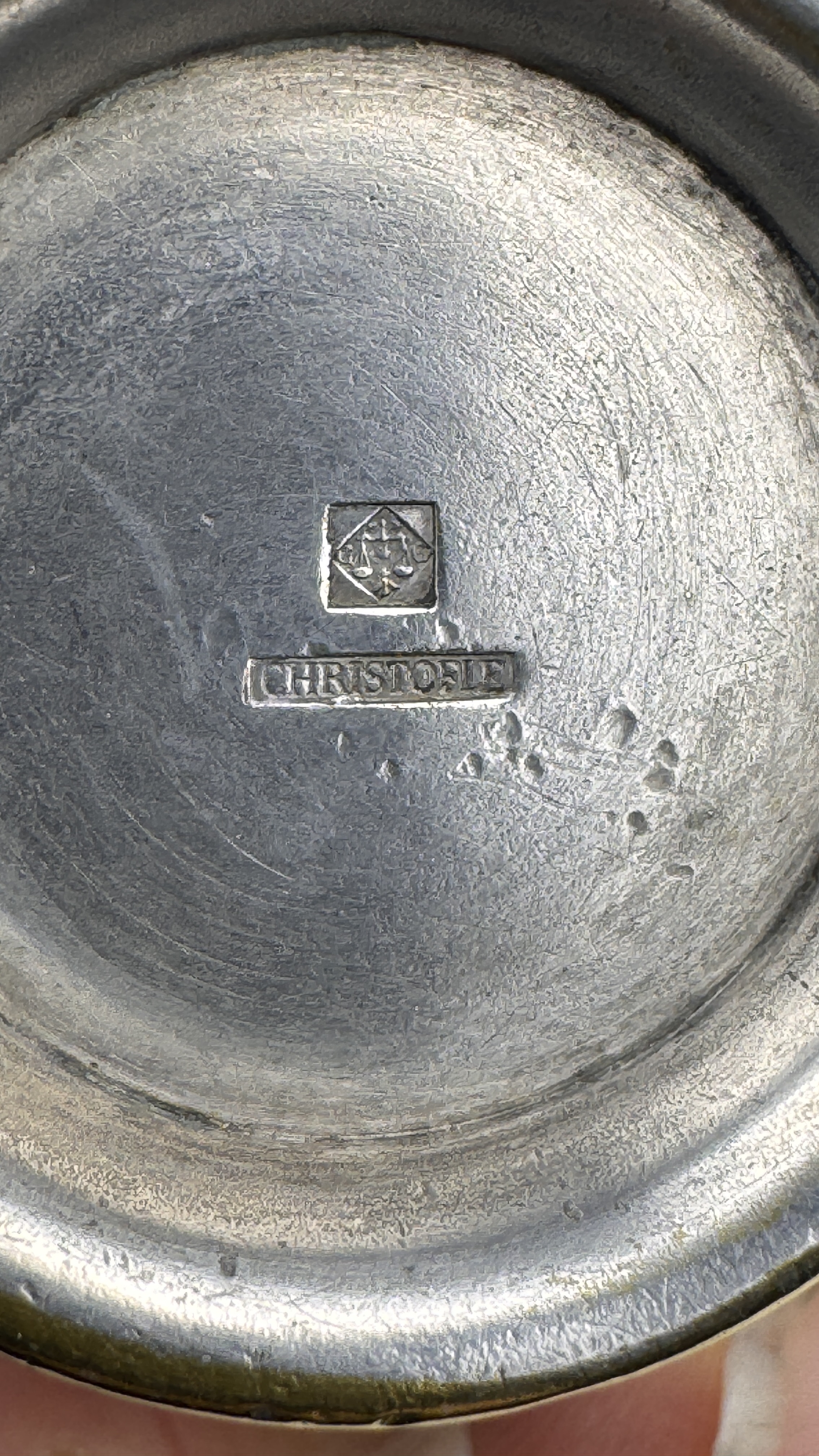 Lote 61: CHRISTOFLE- Caliz para licor 40/50 eur.