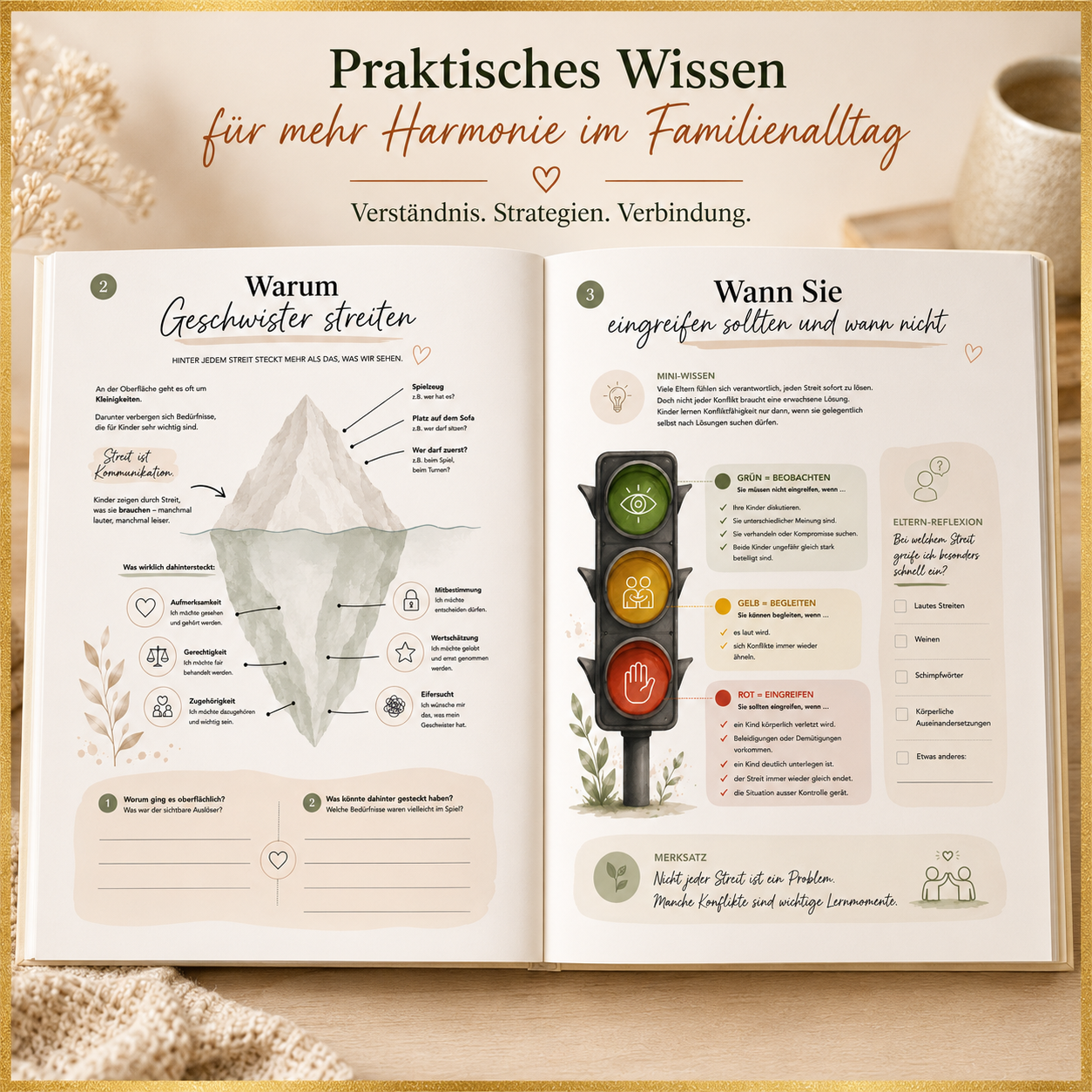 🌿 Deine Kinder streiten wegen jeder Kleinigkeit und du hast das Gefühl, ständig schlichten zu müssen?