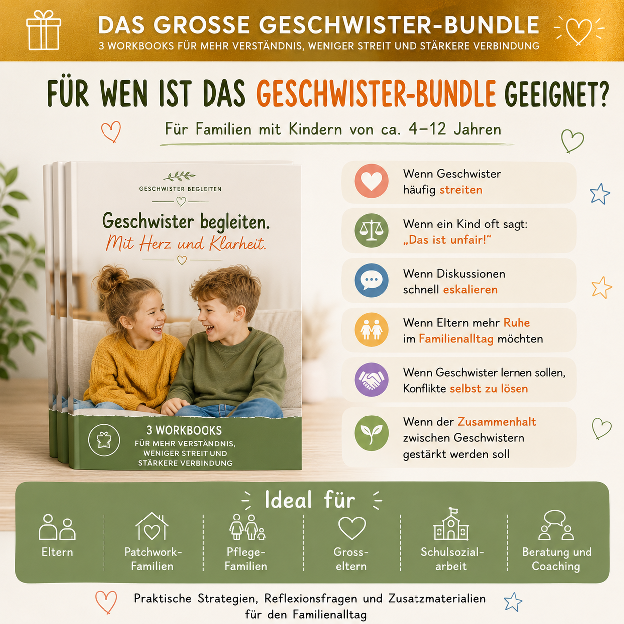  Meine Kinder streiten ständig, was kann ich tun? Themenpaket