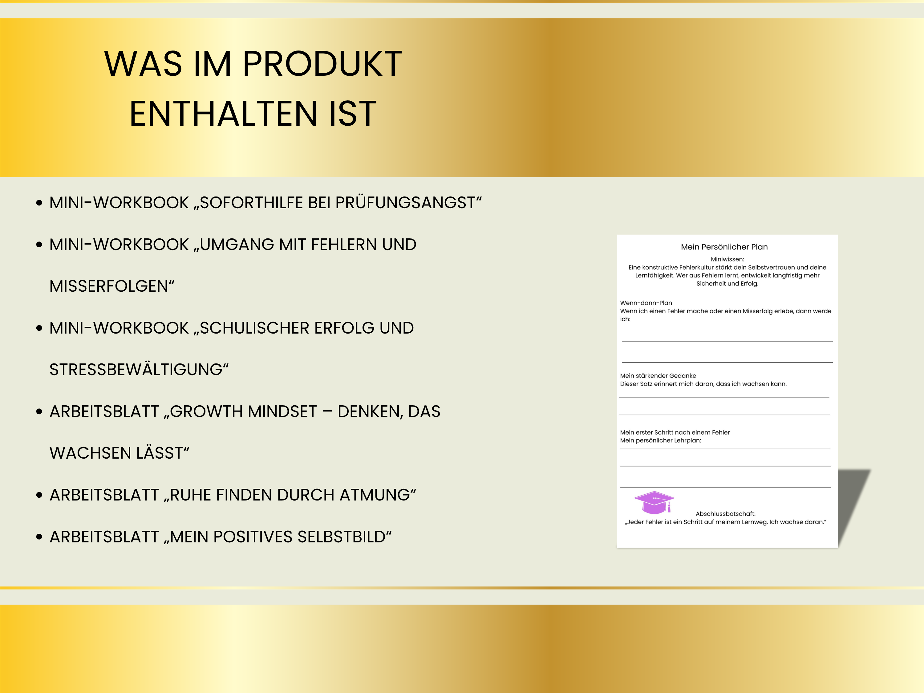 Resilienz-Workbook Bundle Jugendliche