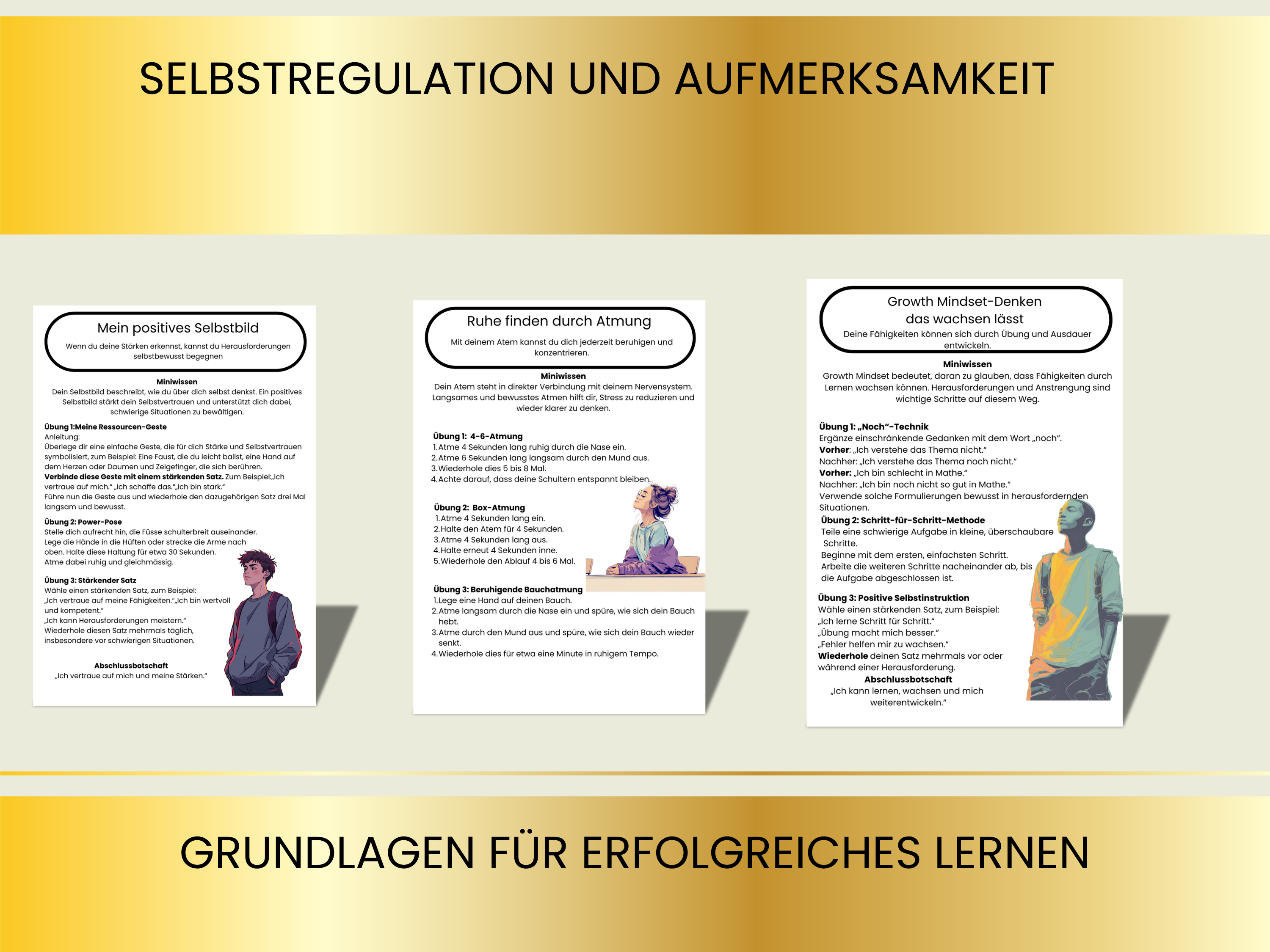 Resilienz-Workbook Bundle Jugendliche