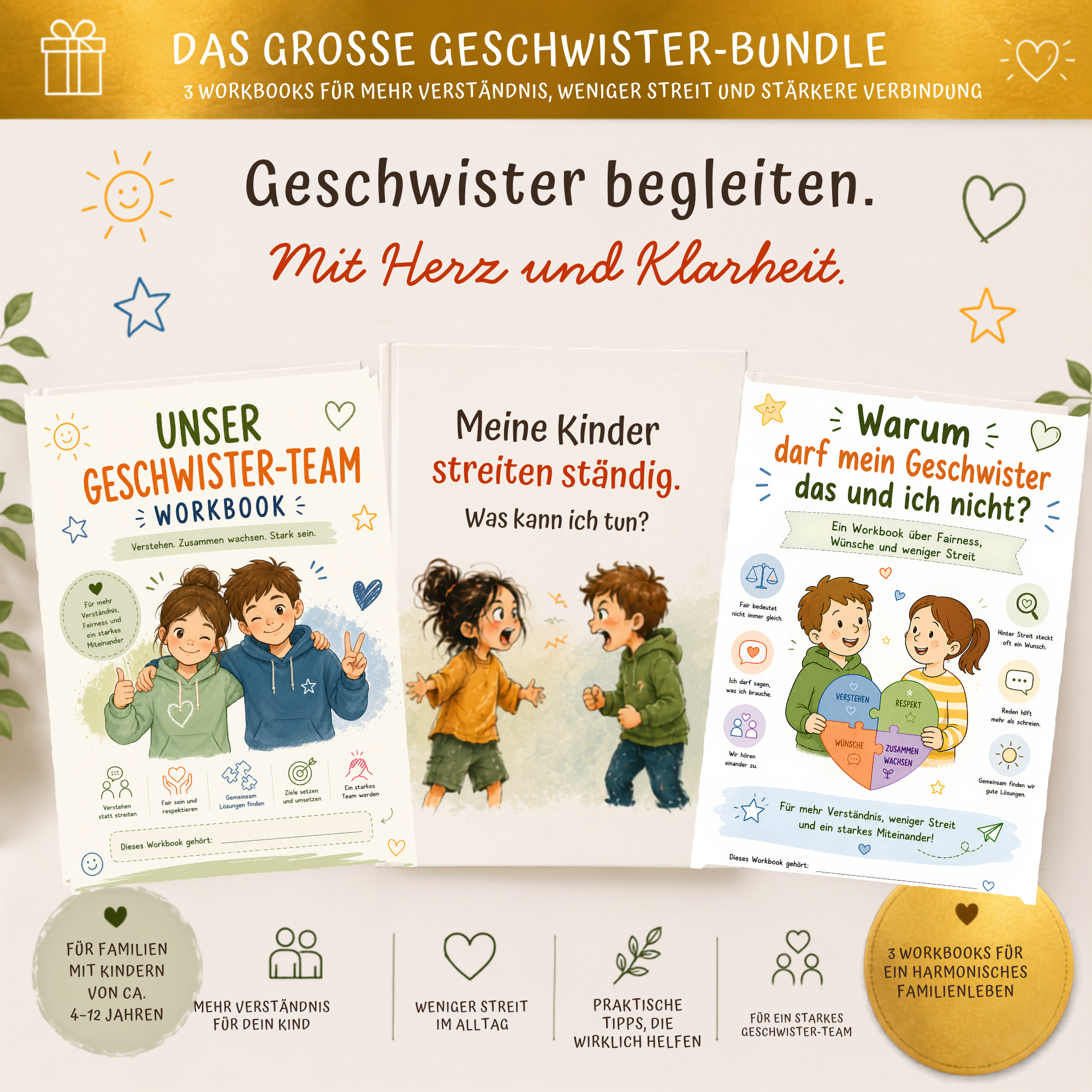  Meine Kinder streiten ständig, was kann ich tun? Themenpaket