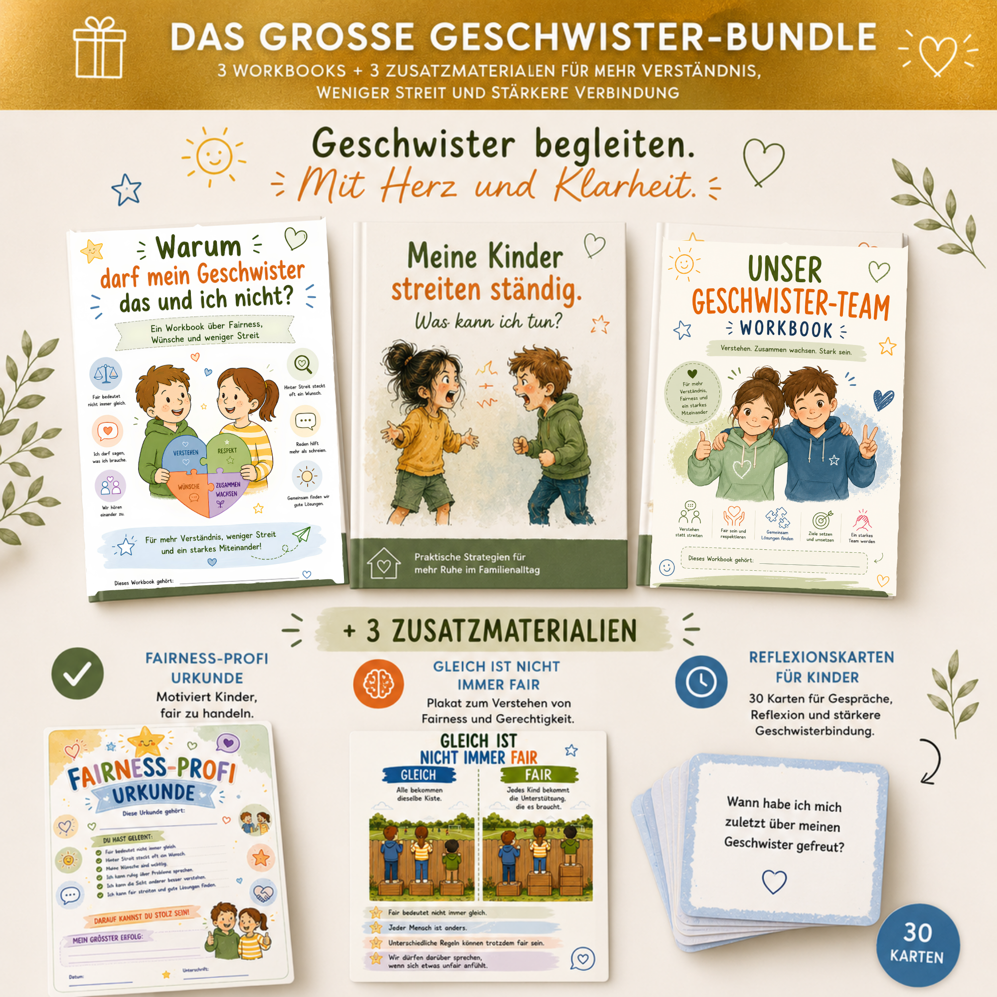  Meine Kinder streiten ständig, was kann ich tun? Themenpaket