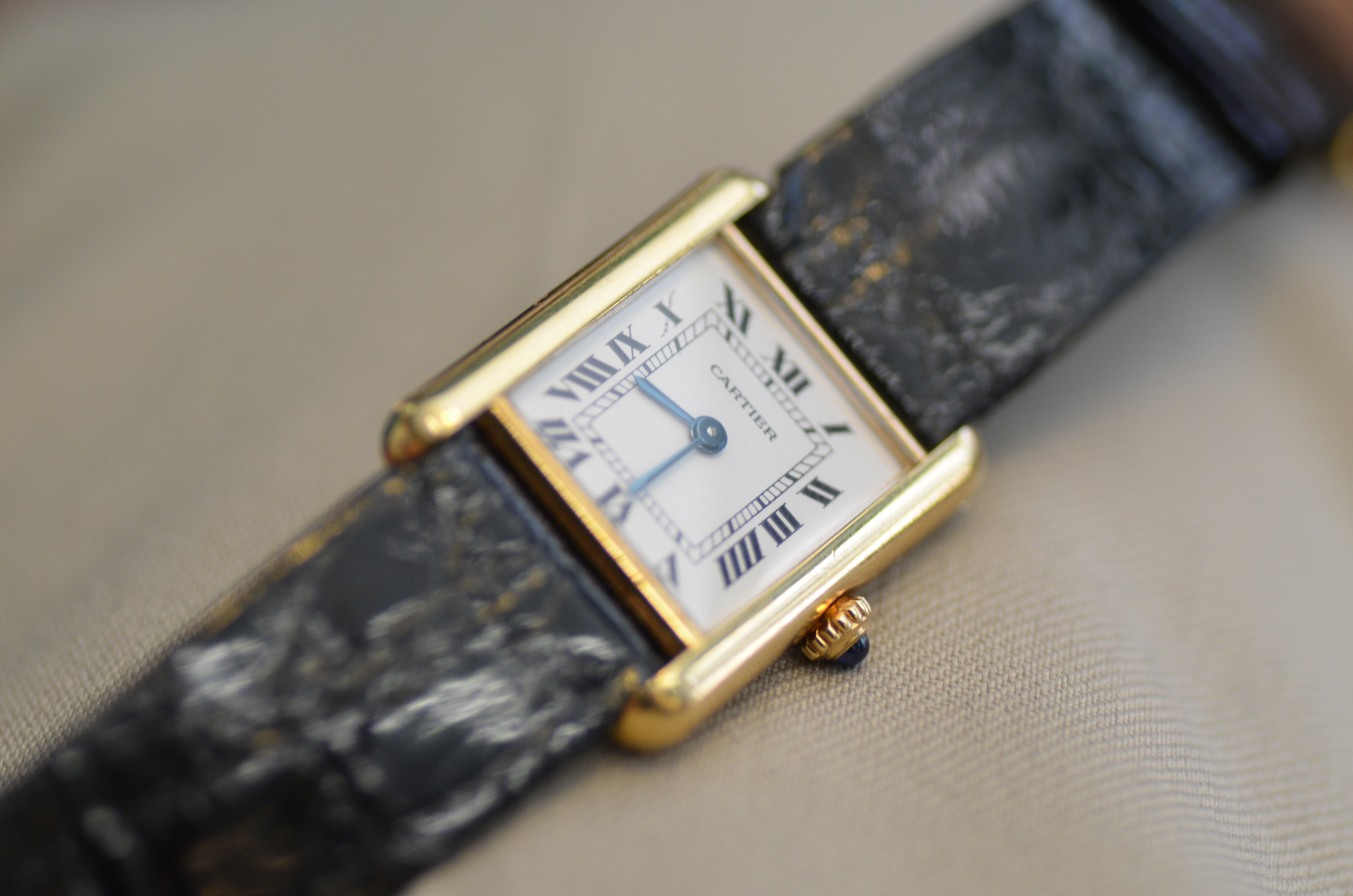 Cartier Tank Louis, 18Ct Gold