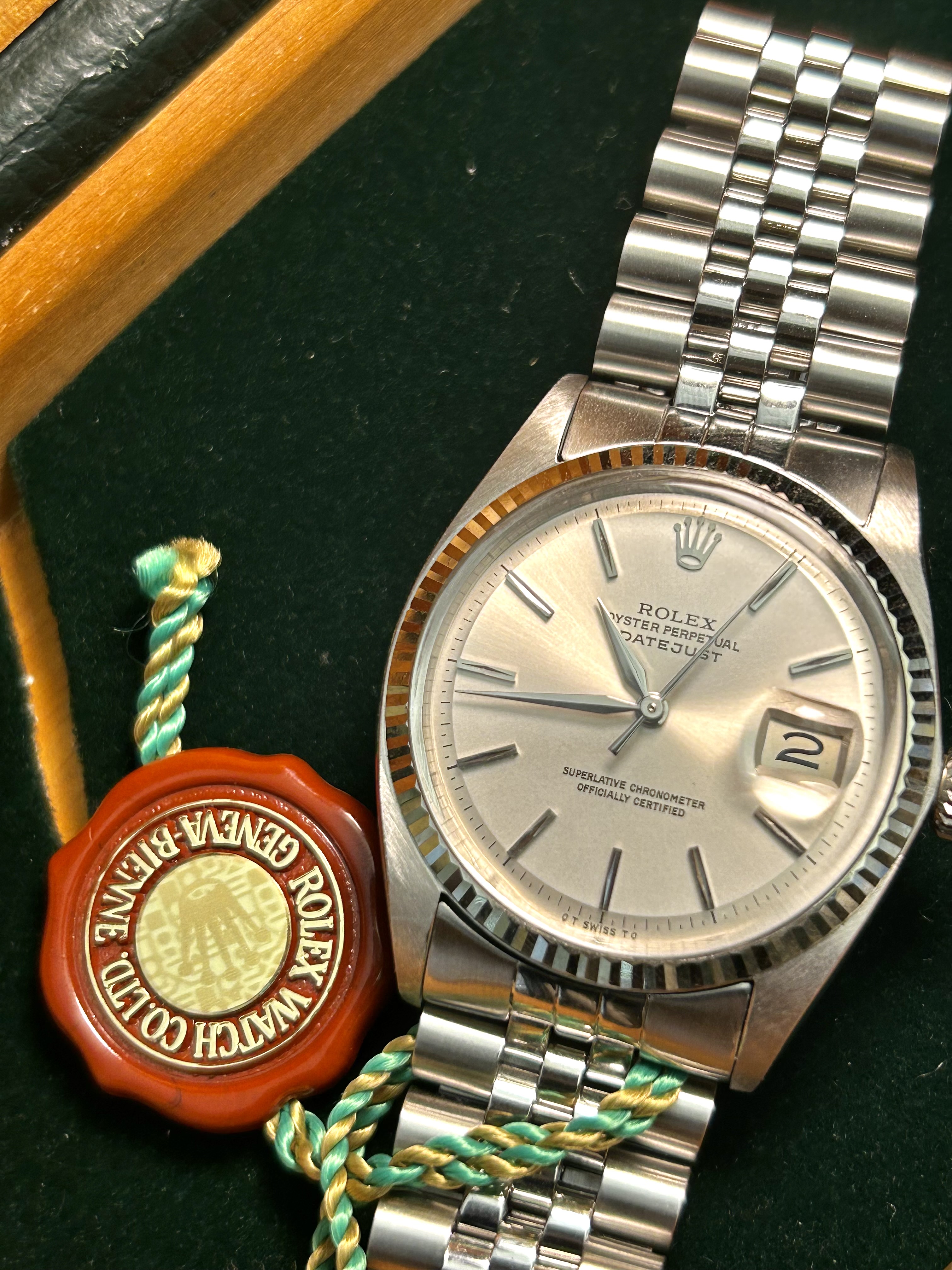 Rolex Datejust 1601 Alpha Hands