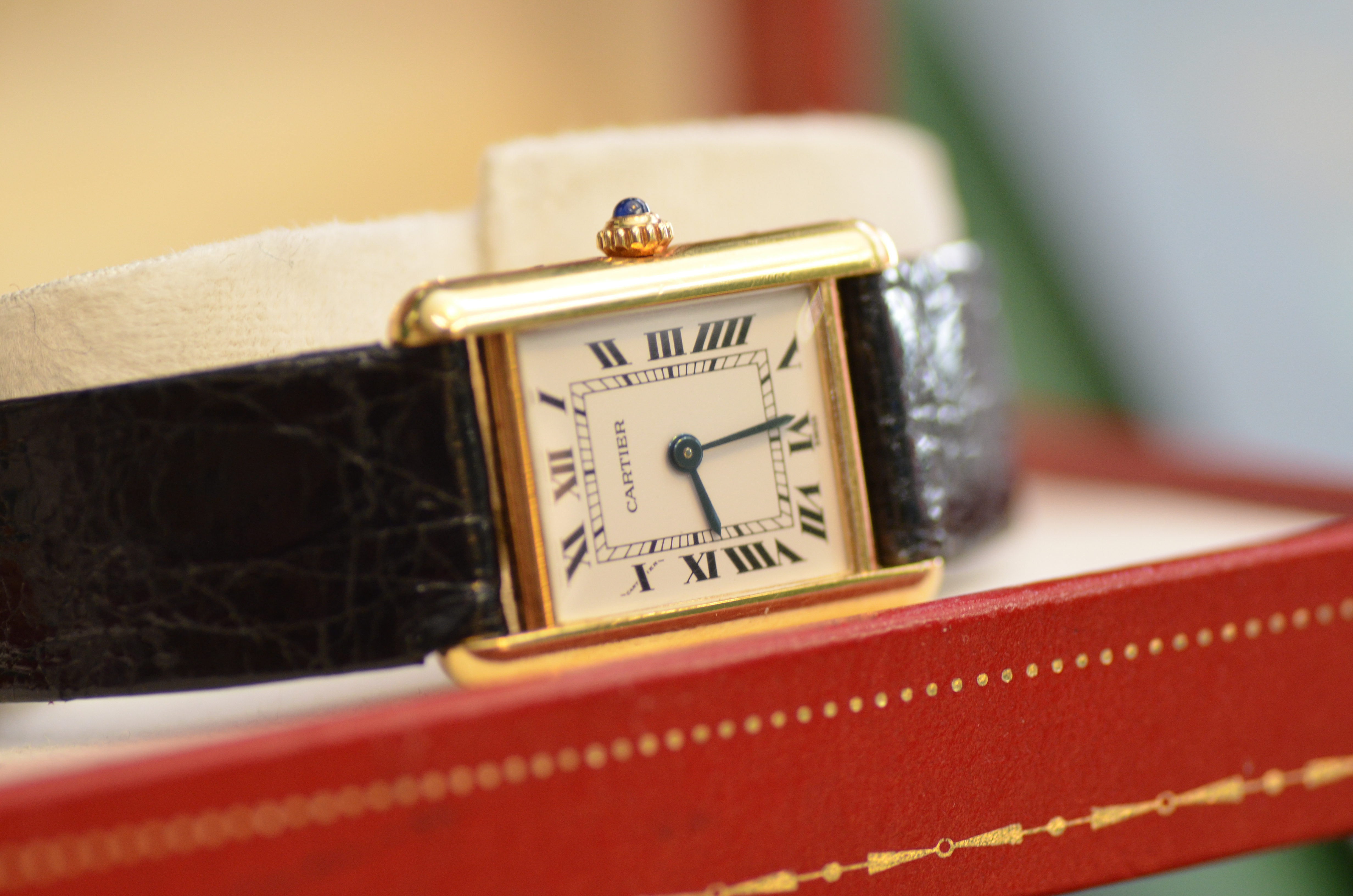 Cartier Tank Louis, 18Ct Gold