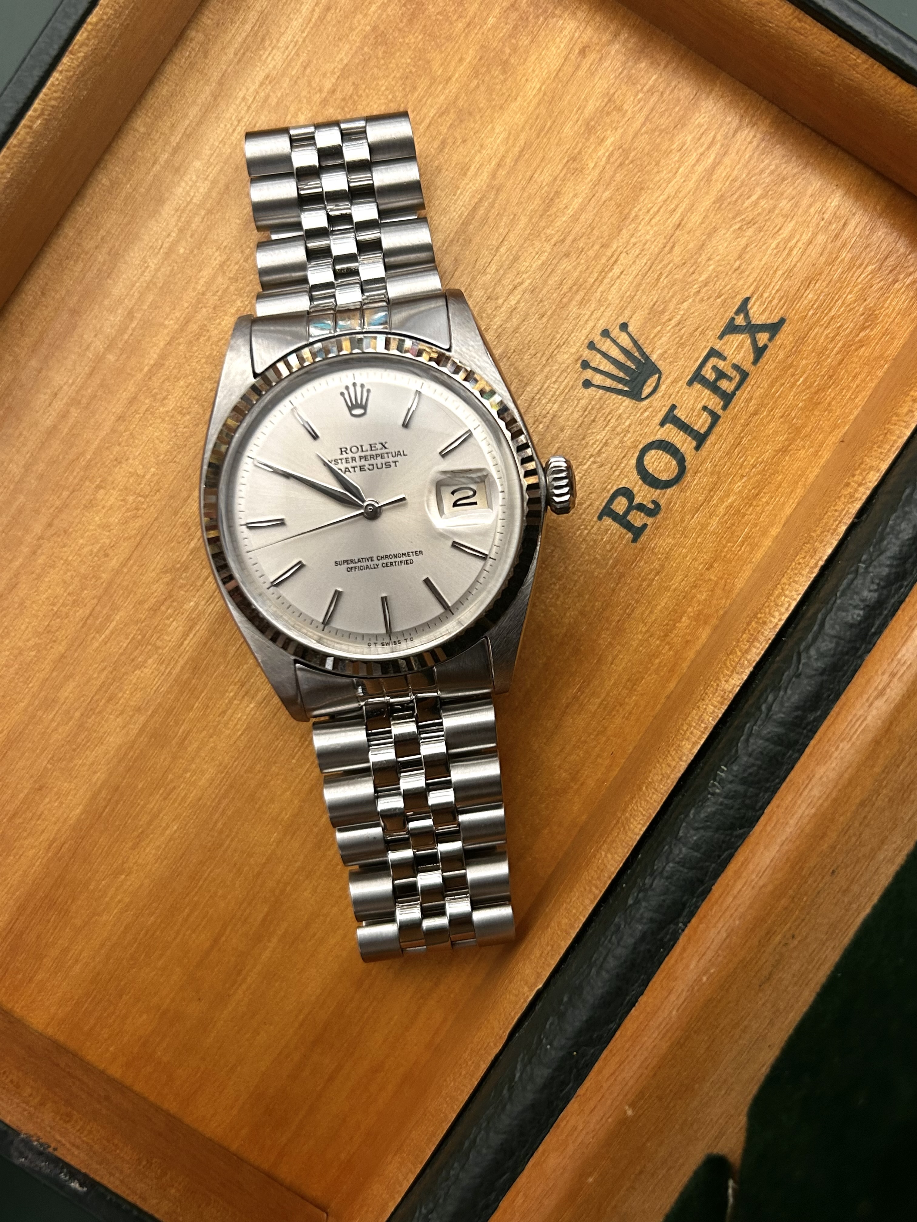 Rolex Datejust 1601 Alpha Hands