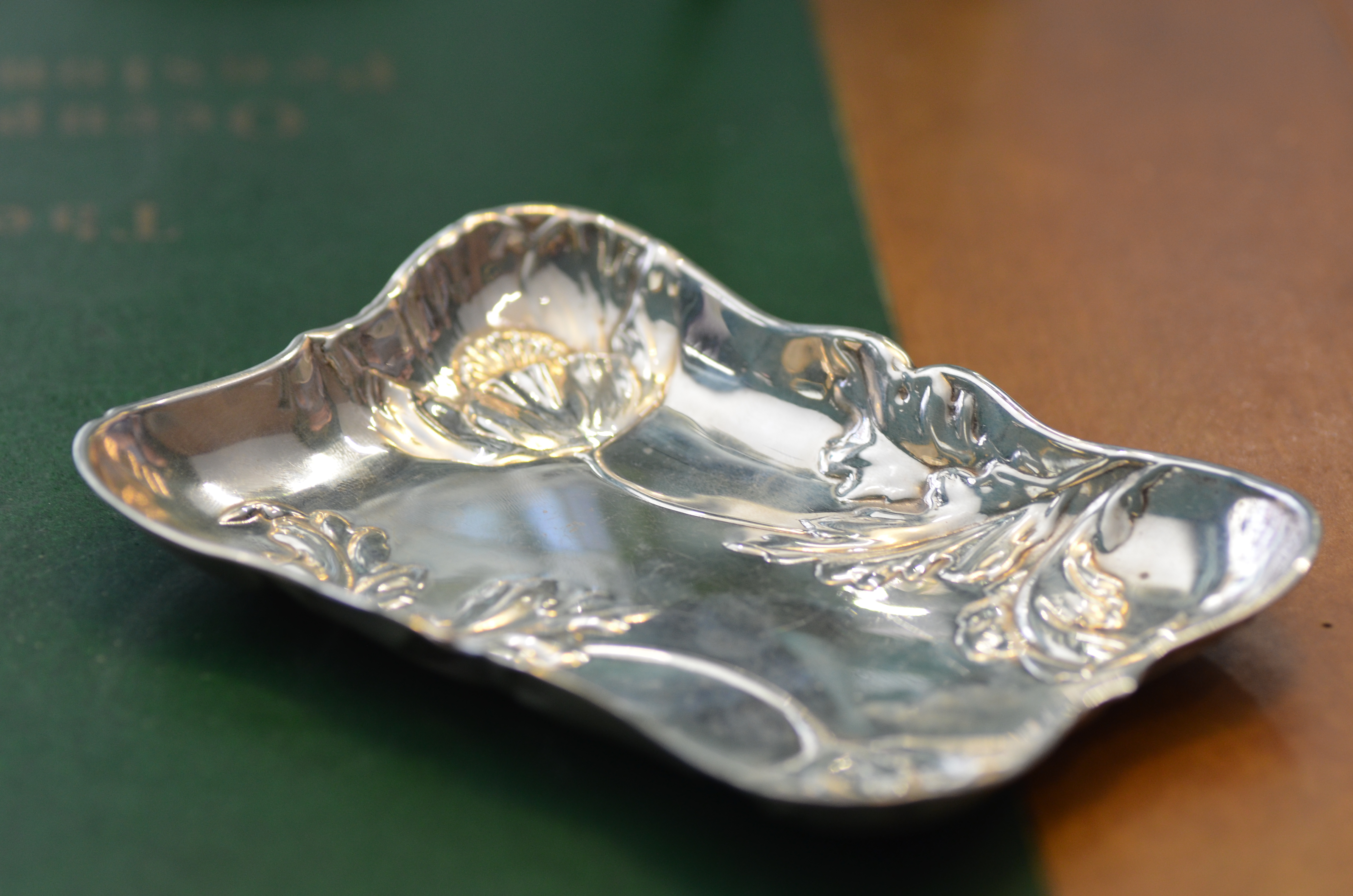 English Sterling Silver Tray, Full Hallmarks