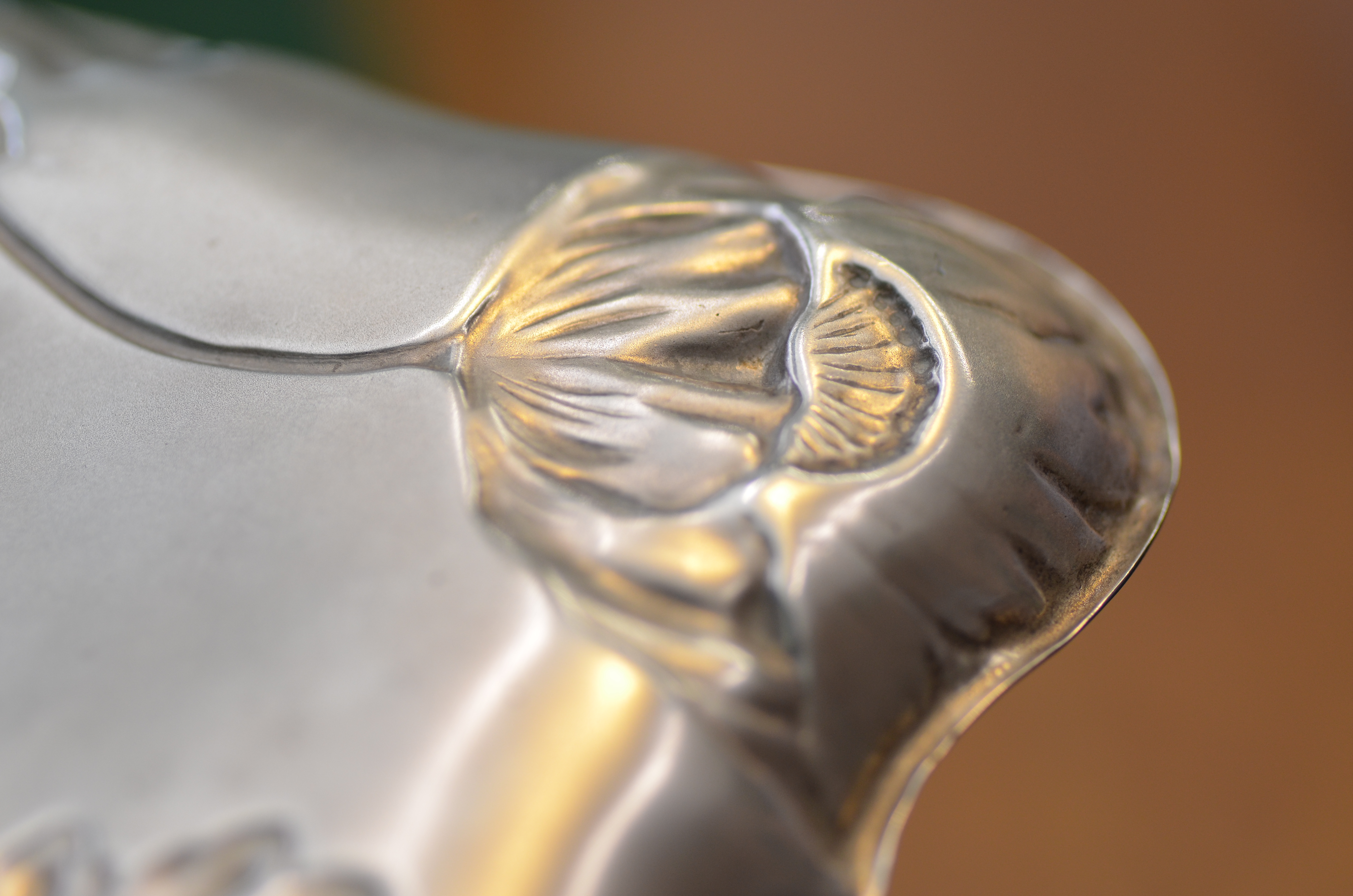 English Sterling Silver Tray, Full Hallmarks